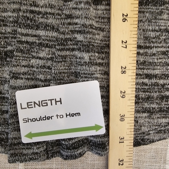 Torrid Size 0 Stretchy Space Dye Open Front Knit Cardigan - Picture 7 of 7